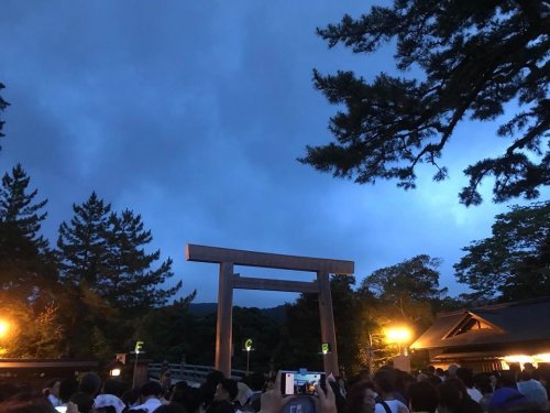 6月30日「伊勢神宮お礼参り（夜間参拝）」